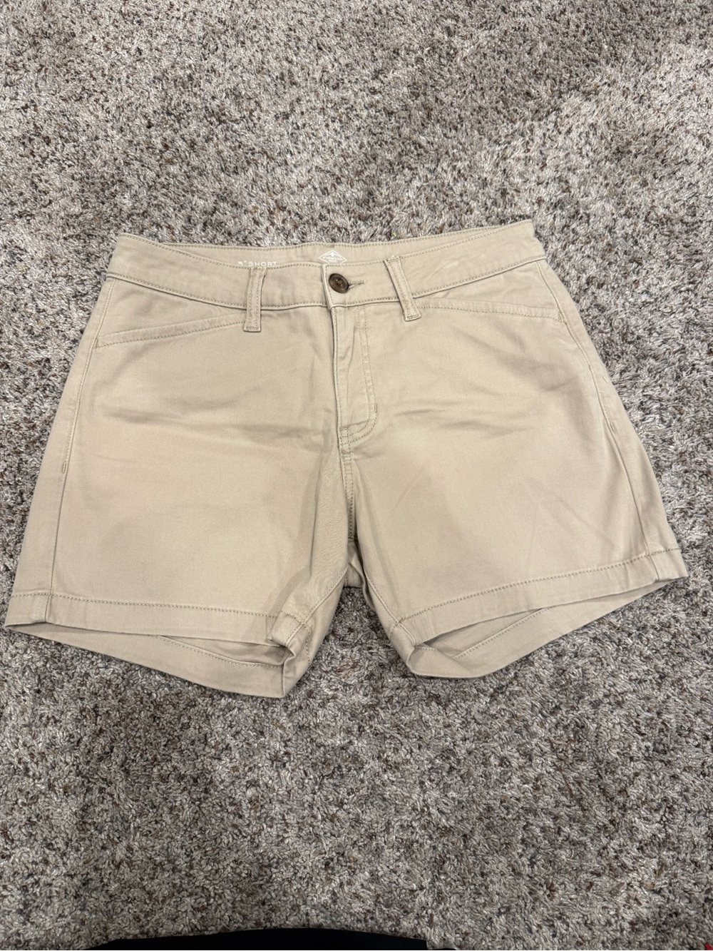 St. John's Bay Women's Khaki Beige Bermuda Shorts